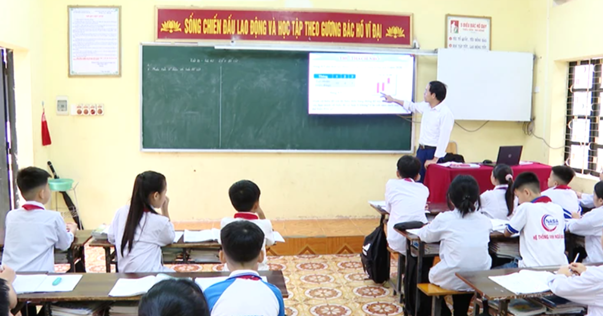 Hành trình số hóa tại các lớp học vùng cao